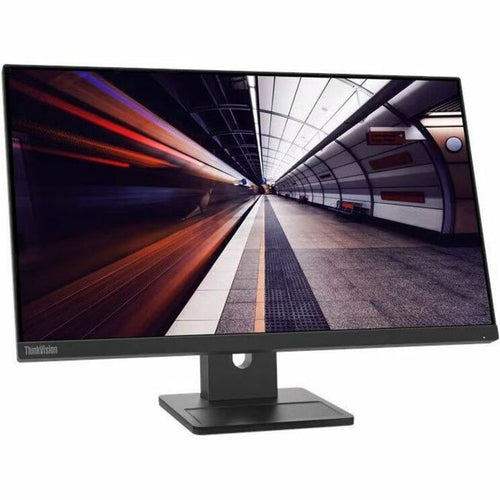 Lenovo ThinkVision E24-30 24" Widescreen LED Monitor, 1920x1080 Full HD, IPS, 100Hz, Height Adjustable Stand, HDMI DisplayPort VGA - 63EDMAR2US (3 Year Warranty)