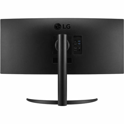 LG Ultrawide 34BR55QC-B 34" WQHD Curved LCD Monitor, 3440x1440, HDR10, 100Hz, USB-C 65W, sRGB 99%, Ergonomic Stand, PBP, VA Panel, Textured Black (3 Year Warranty)