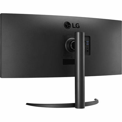 LG Ultrawide 34BR55QC-B 34" WQHD Curved LCD Monitor, 3440x1440, HDR10, 100Hz, USB-C 65W, sRGB 99%, Ergonomic Stand, PBP, VA Panel, Textured Black (3 Year Warranty)
