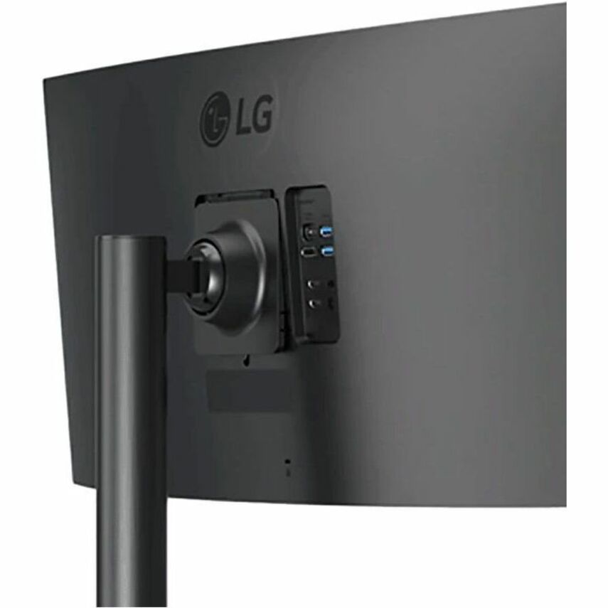 LG Ultrawide 34BR55QC-B 34" WQHD Curved LCD Monitor, 3440x1440, HDR10, 100Hz, USB-C 65W, sRGB 99%, Ergonomic Stand, PBP, VA Panel, Textured Black (3 Year Warranty)