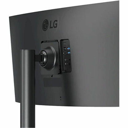 LG Ultrawide 34BR55QC-B 34" WQHD Curved LCD Monitor, 3440x1440, HDR10, 100Hz, USB-C 65W, sRGB 99%, Ergonomic Stand, PBP, VA Panel, Textured Black (3 Year Warranty)