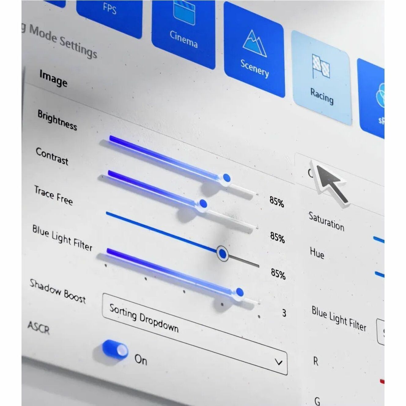 ASUS VU279CFE-B 27" LED Monitor, Full HD IPS Display, 1ms Response, 100Hz, Adaptive Sync, USB-C, HDMI, Height Adjustable, Eye Care+ Technology - VU279CFE-B (3 Year Warranty)