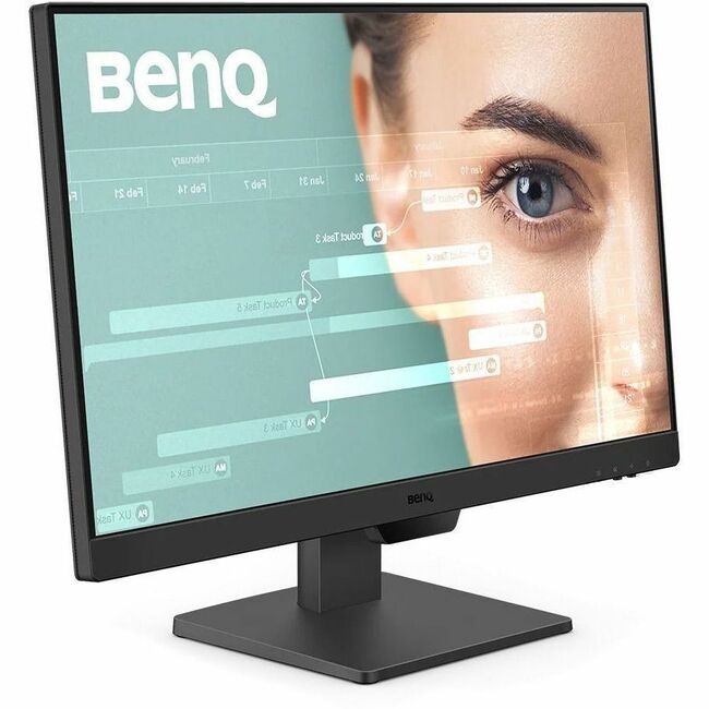 BenQ GW2490 23.8" LED Monitor, Full HD IPS Display, 100Hz, Eye Care Technology, 250 Nit, 99% sRGB, HDMI DisplayPort, Built-in Speakers, VESA Mount, Black - GW2490 (1 Year Warranty)
