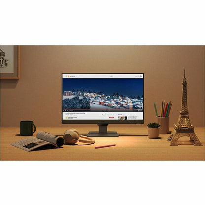 BenQ GW2490 23.8" LED Monitor, Full HD IPS Display, 100Hz, Eye Care Technology, 250 Nit, 99% sRGB, HDMI DisplayPort, Built-in Speakers, VESA Mount, Black - GW2490 (1 Year Warranty)