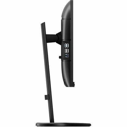 Philips B-Line 24" LED Monitor, FHD IPS Display, Height Adjustable Stand, USB 3.0 Hub, HDMI/DP/DVI/VGA, Built-in Speakers, Flicker-free, LowBlue Mode, EPEAT Gold, TAA - 241B8QJEB/17 (4 Year Warranty)