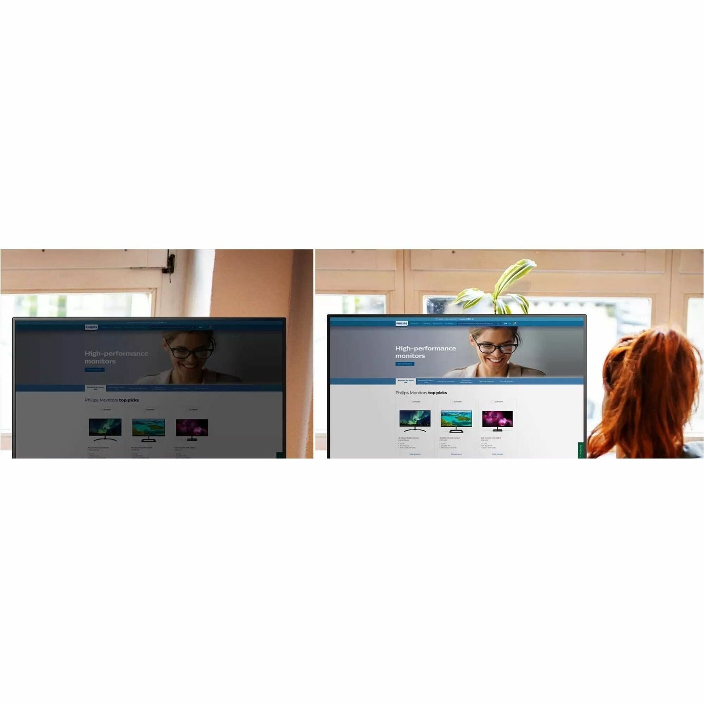 Philips B-Line 346B1C 34" Curved LED Monitor, WQHD 3440x1440, USB-C Docking, KVM Switch, Height Adjustable, MultiView, Flicker-Free, TAA Compliant - 346B1C/17 (4 Year Advance Replacement Warranty)