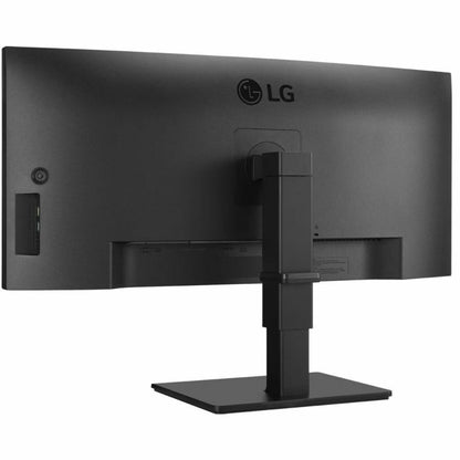 LG Ultrawide 34BQ77QE-B 34" Curved LED Monitor, WQHD 3440x1440, IPS, HDR10, USB-C 90W, Built-in Speakers, KVM Switch, Height Adjustable Stand, Textured Black - 34BQ77QEB (3 Year Warranty)