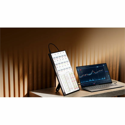 ASUS ZenScreen MB166CR 15.6" Portable LED Monitor, Full HD IPS, USB-C, 178° Wide View, Eye Care, Flicker-Free, Blue Light Filter, 360° Kickstand, Landscape/Portrait - MB166CR (3 Year Warranty)
