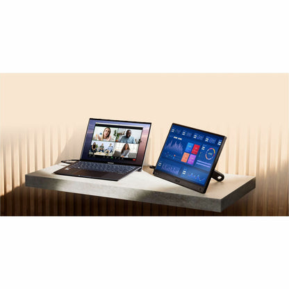 ASUS ZenScreen MB166CR 15.6" Portable LED Monitor, Full HD IPS, USB-C, 178° Wide View, Eye Care, Flicker-Free, Blue Light Filter, 360° Kickstand, Landscape/Portrait - MB166CR (3 Year Warranty)
