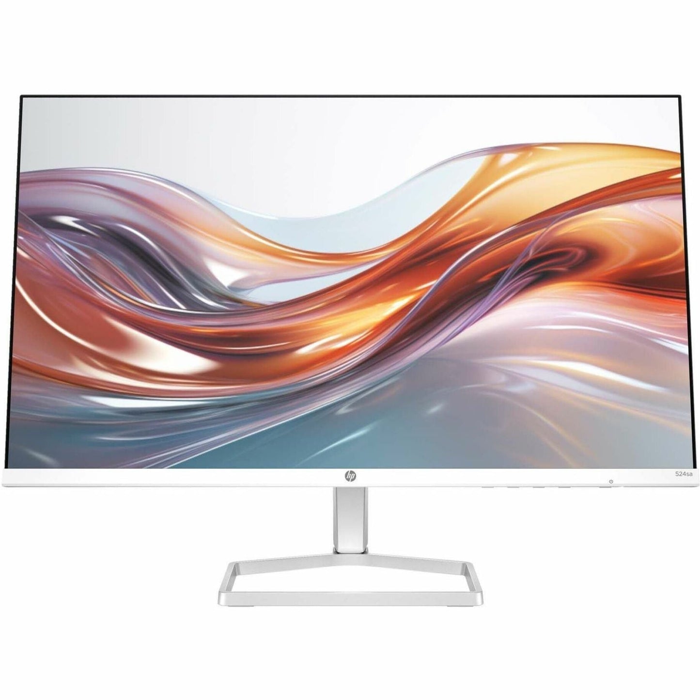 HP Series 5 524sa 24" FHD LED Monitor, IPS Display, 100Hz Refresh Rate, 300 Nits, Built-in Speakers, 99% sRGB, Eye Care Technology, White - 94C36AA#ABA (1 Year Warranty)
