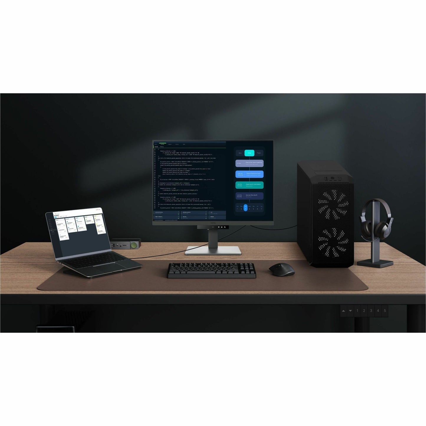 BenQ RD280U 28" Programming LED Monitor, 4K+ 3840x2560, IPS, HDR400, USB-C, KVM Switch, Height Adjustable, Eye Care, MoonHalo Backlight - RD280U (1 Year Warranty)