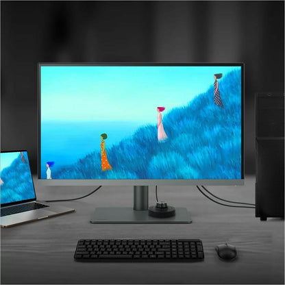 BenQ DesignVue PD2706U 27" 4K UHD LED Monitor, IPS Panel, HDR10, Pantone-Validated, KVM Switch, USB Hub, Height Adjustable, Dark Gray - PD2706U (1 Year Warranty)