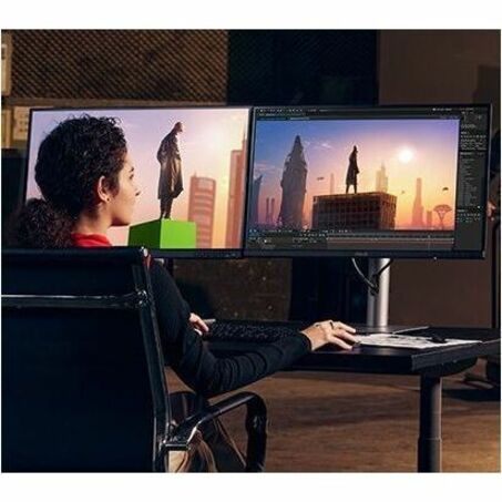 Asus ProArt PA278CFRV 27" Professional LED Monitor, WQHD 2560x1440, 100Hz, 95% DCI-P3, IPS, USB-C 96W PD, HDR400, Calman Verified, Ergonomic Stand - PA278CFRV Black (3 Year Warranty)