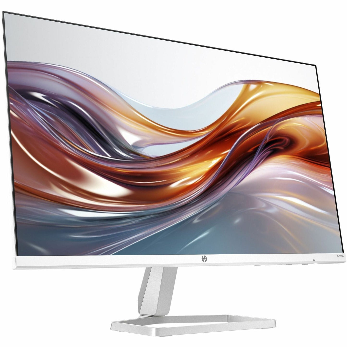 HPI SOURCING Series 5 524sa 24" LED Monitor, Full HD IPS Display, 300 Nit, 100Hz, Anti-glare, Low Blue Light, Built-in Speakers, HDMI/VGA, Eye Comfort Tech, White - 94C36AA#ABA (1 Year Warranty)