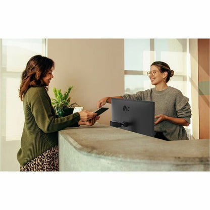 LG 27BA550-B 27" IPS LCD Monitor, Full HD 1920x1080, 100Hz, Built-in Speakers, USB Hub, Height/Pivot/Tilt/Swivel Stand, HDMI/DP/VGA, Matte Black (3 Year Warranty)