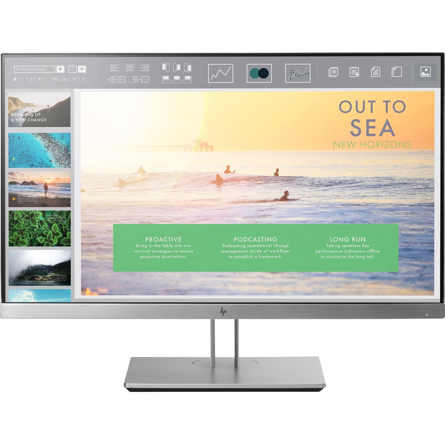 HPI SOURCING - NEW E233 23" Class Full HD LCD Monitor - 16:9 - Black, Silver (1FH46A8)