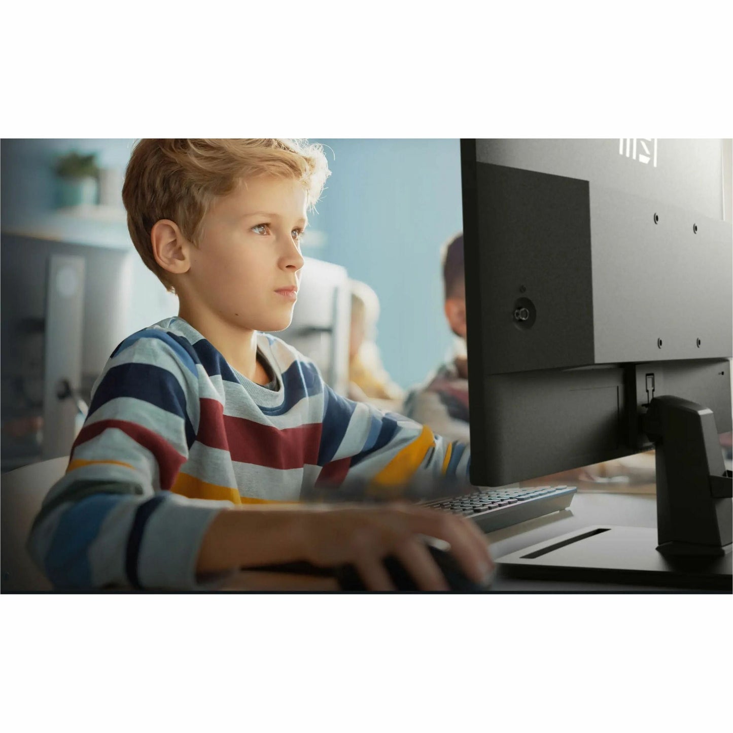 MSI PRO MP245G 24" IPS FHD Business Monitor, 100Hz, 1ms MPRT, Adaptive-Sync, Height/Tilt Adjustable, Built-in Speakers, VESA Mount, EPEAT Silver, HDMI/DisplayPort, Black - PROMP245G (1 Year Warranty)