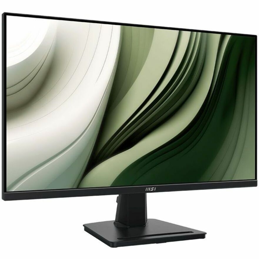 MSI PRO MP245G 24" IPS FHD Business Monitor, 100Hz, 1ms MPRT, Adaptive-Sync, Height/Tilt Adjustable, Built-in Speakers, VESA Mount, EPEAT Silver, HDMI/DisplayPort, Black - PROMP245G (1 Year Warranty)
