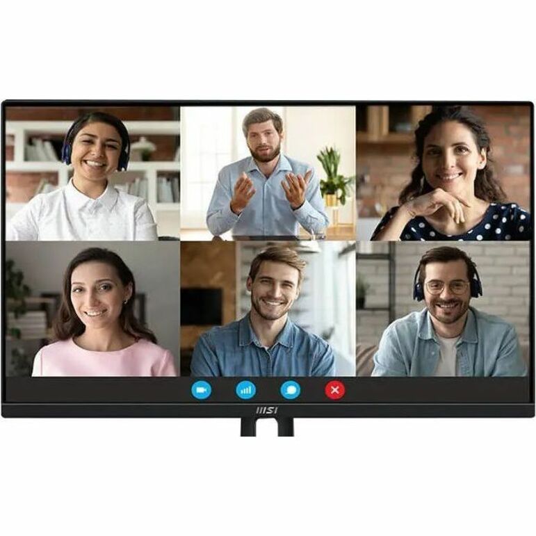 MSI Pro MP245PG 24" Full HD IPS LCD Monitor, 100Hz, 1ms MPRT, Ergonomic Design, Eye Care Technology, 300 Nit, Adaptive Sync, Built-in Speakers, VESA Mount - Black - PROMP245PG (1 Year Warranty)