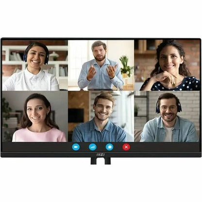 MSI Pro MP245PG 24" Full HD IPS LCD Monitor, 100Hz, 1ms MPRT, Ergonomic Design, Eye Care Technology, 300 Nit, Adaptive Sync, Built-in Speakers, VESA Mount - Black - PROMP245PG (1 Year Warranty)