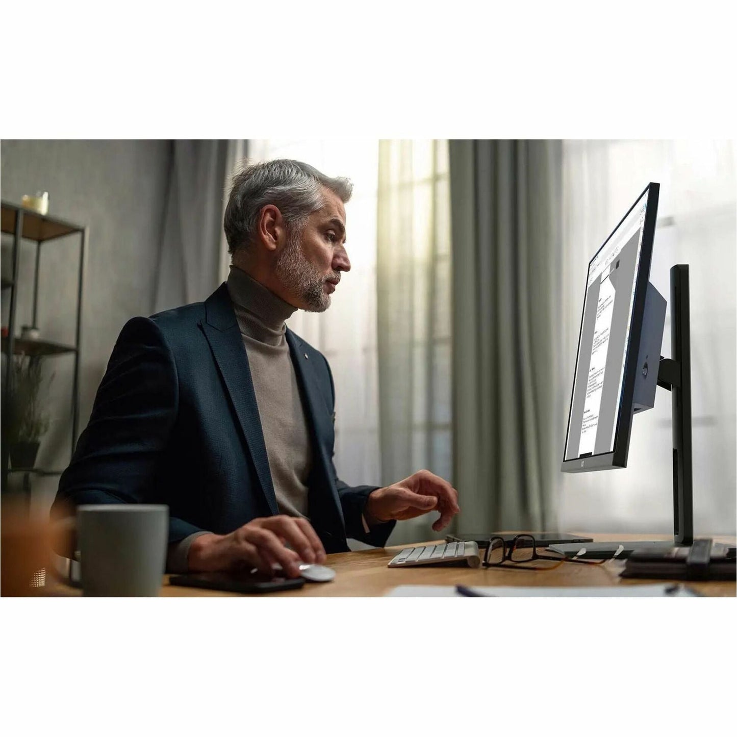 MSI Pro MP245PG 24" Full HD IPS LCD Monitor, 100Hz, 1ms MPRT, Ergonomic Design, Eye Care Technology, 300 Nit, Adaptive Sync, Built-in Speakers, VESA Mount - Black - PROMP245PG (1 Year Warranty)