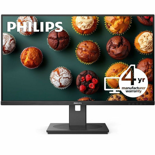 Philips 32B1U3900 4K UHD 32" LED Business Monitor, USB-C Docking, VA Panel, 1.07B Colors, 350 Nit, 75Hz, HDMI/DP, Built-in Speakers, Ergonomic Stand - Black (3 Year Warranty)