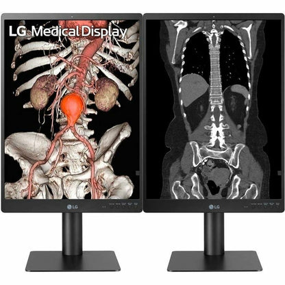 LG 21HQ513D-S 21" Healthcare LCD Monitor, QXGA IPS Display, 1100 Nit Brightness, Integrated Front Sensor, Height/Tilt/Pivot Adjustable, 3 DisplayPorts, USB Hub, RoHS Compliant - 21HQ513D-S (1 Year Warranty)