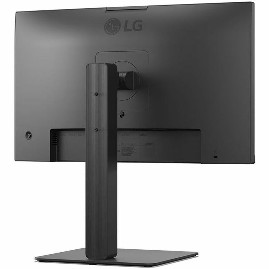 LG 24BA850-B 24" Business LCD Monitor, Full HD IPS, Built-in FHD Webcam/Mic/Speakers, USB-C 90W, 100Hz, RJ45, 6 USB Ports, Height/Pivot/Tilt/Swivel Stand, EPEAT, Black