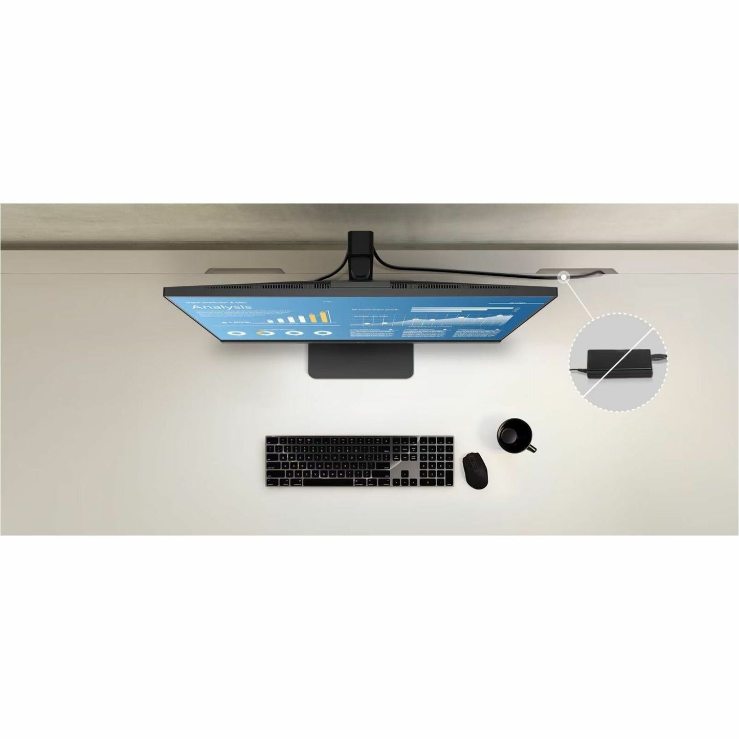 LG 24BA850-B 24" Business LCD Monitor, Full HD IPS, Built-in FHD Webcam/Mic/Speakers, USB-C 90W, 100Hz, RJ45, 6 USB Ports, Height/Pivot/Tilt/Swivel Stand, EPEAT, Black