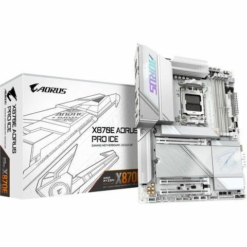 Gigabyte X870EAORUSPROICE X870E Aorus Pro Ice AM5ATX Motherboard