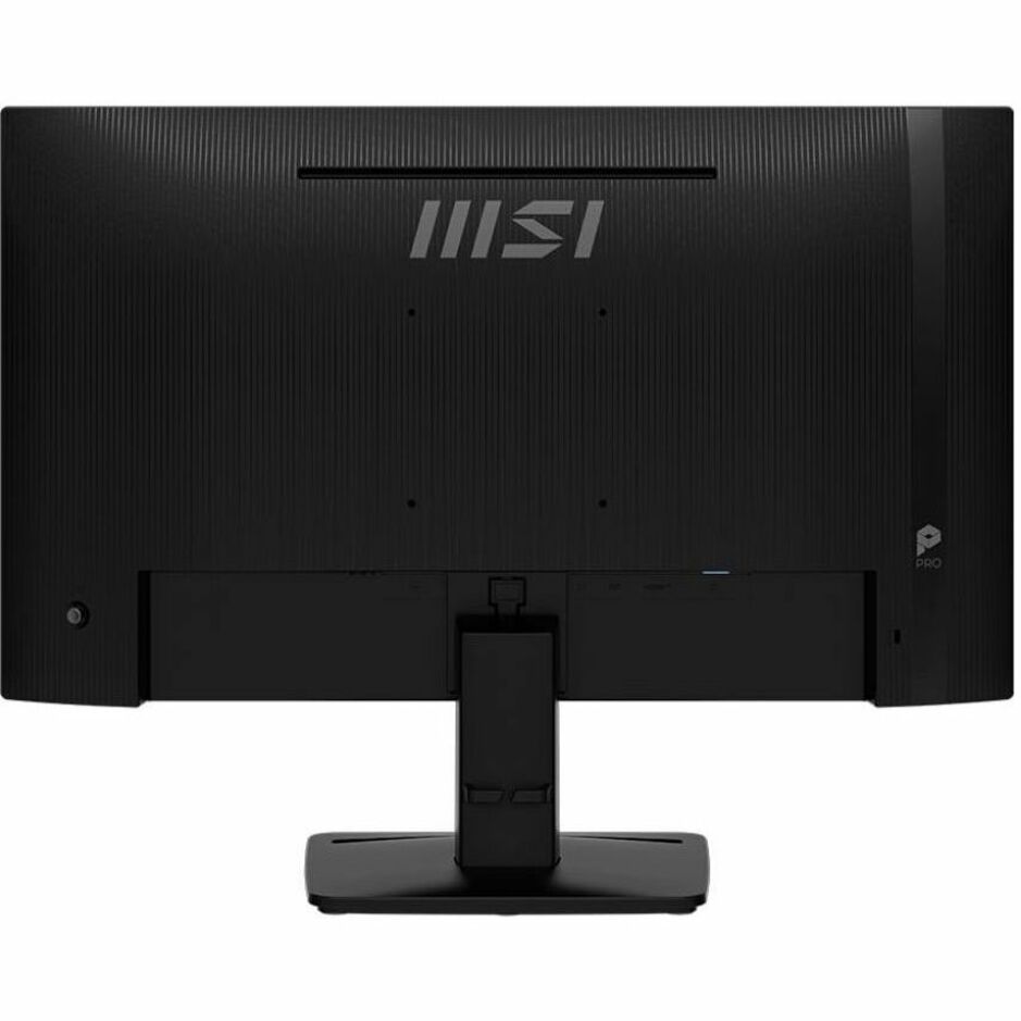 MSI Pro MP242A E2 24" LED Monitor, 120Hz FHD IPS Display, 1ms MPRT, HDR Ready, EyesErgo Technology, Adaptive Sync, Built-in Speakers, HDMI/DP/VGA, VESA Mount, Black - PROMP242AE2 (3 Year Warranty)