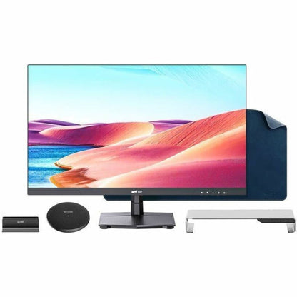 Mobile Pixels 27" 4K UHD LED Gaming Monitor, IPS Display, 3840x2160, 125% sRGB, Height & Tilt Adjustable Stand, 2x HDMI 2.0, 2x DisplayPort, Wall Mountable - 116-1004P01 (1 Year Warranty)