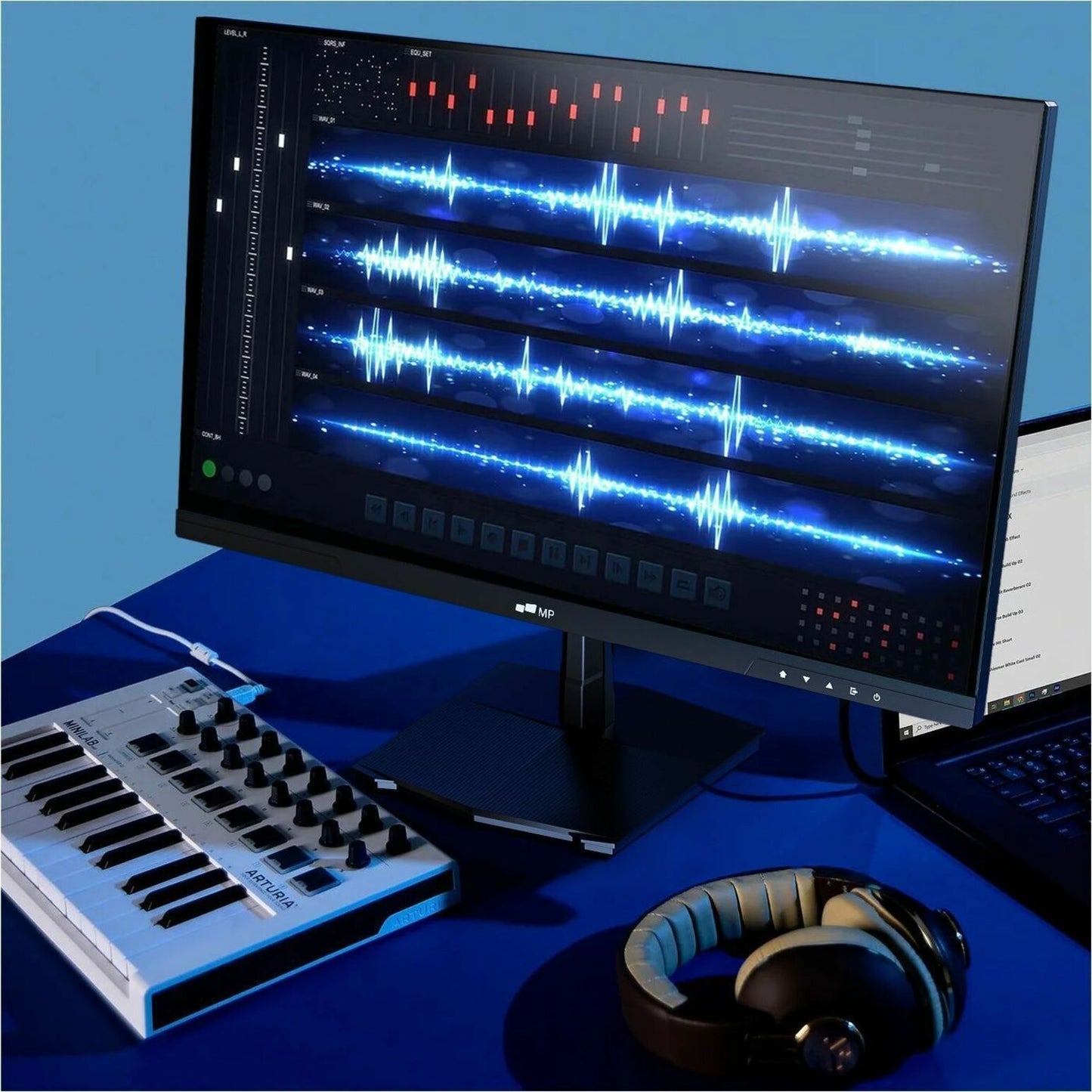 Mobile Pixels 27" 4K UHD LED Gaming Monitor, IPS Display, 3840x2160, 125% sRGB, Height & Tilt Adjustable Stand, 2x HDMI 2.0, 2x DisplayPort, Wall Mountable - 116-1004P01 (1 Year Warranty)