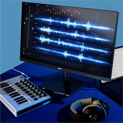 Mobile Pixels 27" 4K UHD LED Gaming Monitor, IPS Display, 3840x2160, 125% sRGB, Height & Tilt Adjustable Stand, 2x HDMI 2.0, 2x DisplayPort, Wall Mountable - 116-1004P01 (1 Year Warranty)