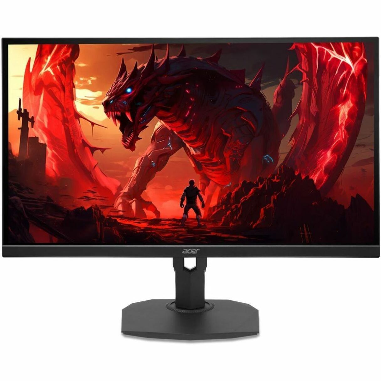 Acer XF243Y X1 LCD Monitor, 23.8" FHD Display, 200Hz FreeSync Premium, 0.5ms Response, HDR10, AI-Powered, Height Adjustable Stand, Dual HDMI 2.0, DisplayPort 1.2, Built-in Speakers - Black - UM.QX1AA.103 (1 Year Warranty)