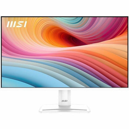 MSI Pro MP251WE2 25" Business LED Monitor, FHD IPS 120Hz, 1ms Response, HDR Ready, Anti-Glare, Frameless Design, Built-in Speakers, Adaptive Sync, Matte White - MP251WE2 (3 Year Warranty)