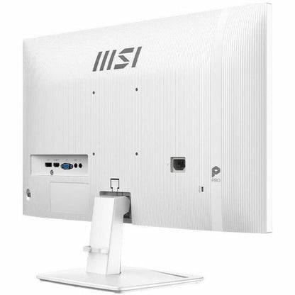 MSI Pro MP251WE2 25" Business LED Monitor, FHD IPS 120Hz, 1ms Response, HDR Ready, Anti-Glare, Frameless Design, Built-in Speakers, Adaptive Sync, Matte White - MP251WE2 (3 Year Warranty)
