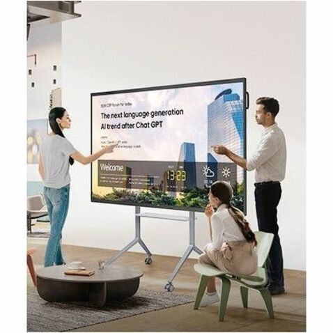 LG CreateBoard 65-inch Interactive Collaboration Display, Enhances Teamwork, 65TR3PN-B (1 Year Warranty)