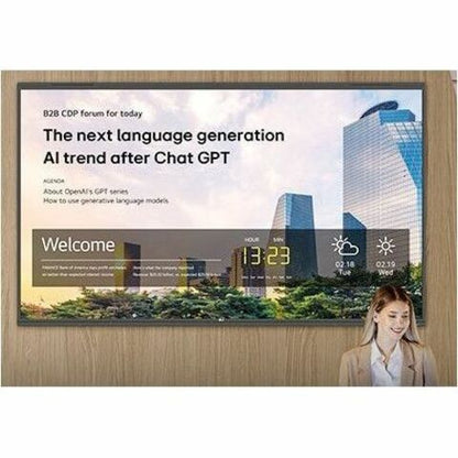 LG CreateBoard 65-inch Interactive Collaboration Display, Enhances Teamwork, 65TR3PN-B (1 Year Warranty)