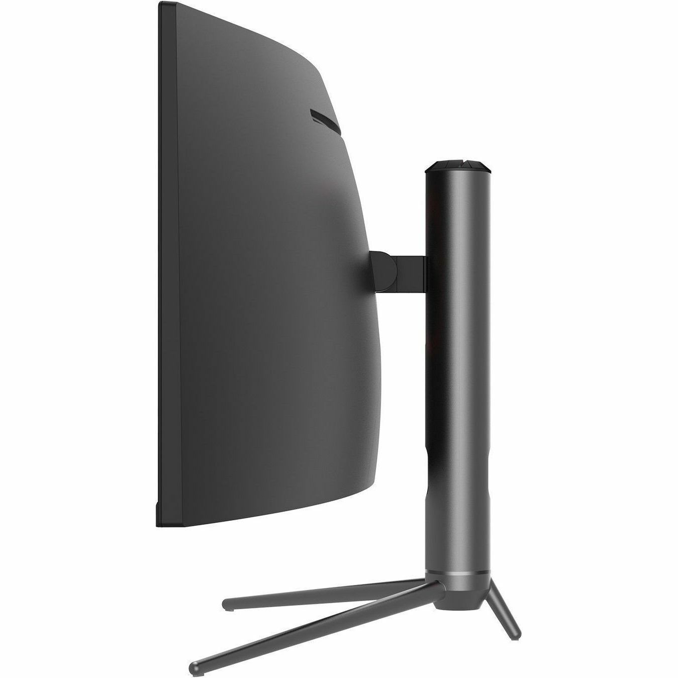 V7 L490DQ-HAS-N 49" Class Dual Quad HD (DQHD) Curved Screen LED Monitor - 32:9 - Black