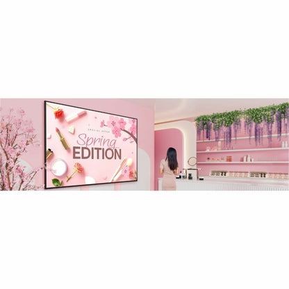 LG UH5N-M 86" UHD Signage Display, Slim Design, Fire Flame Resistance, Enhanced Security, 120Hz, Multi-USB, Anti-Glare, webOS, IP5x, ISO/IEC 15408 (1 Year Warranty)