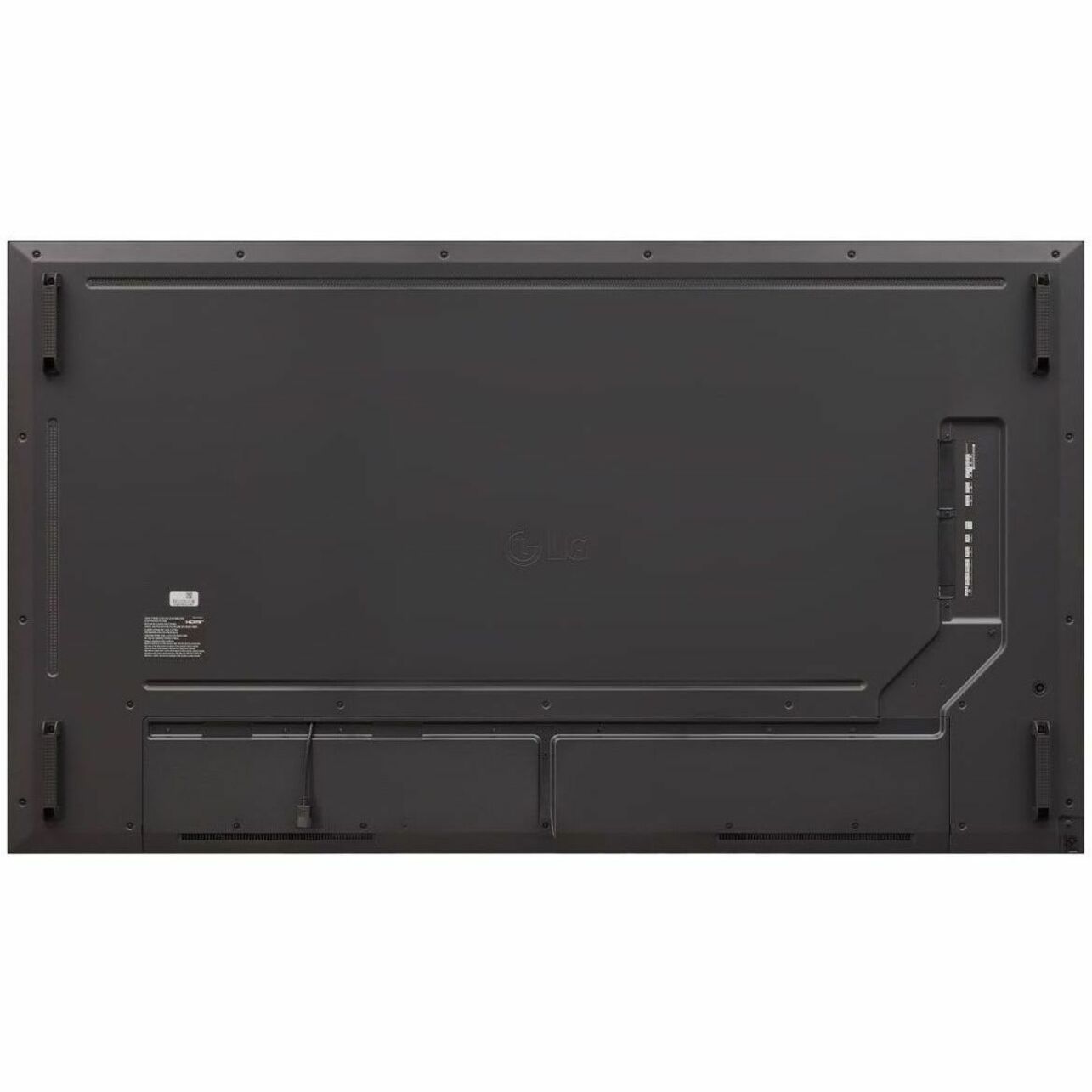 LG UH5N-M 86" UHD Signage Display, Slim Design, Fire Flame Resistance, Enhanced Security, 120Hz, Multi-USB, Anti-Glare, webOS, IP5x, ISO/IEC 15408 (1 Year Warranty)