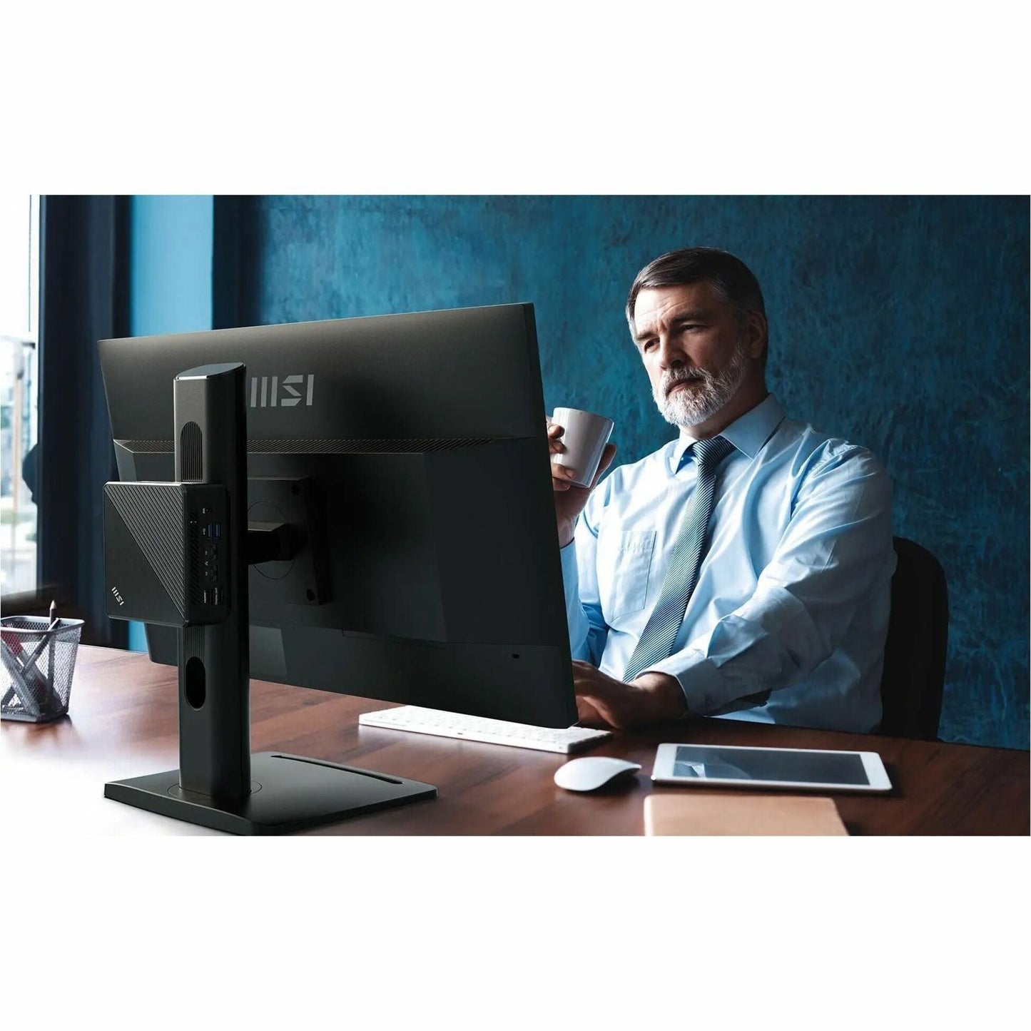 MSI Pro PRO MP275QPG 27" WQHD IPS LCD Monitor, 100Hz, 1ms MPRT, EyesErgo Technology, 4-Way Adjustable Stand, Built-in Speakers - MP275QPG (3 Year Warranty)