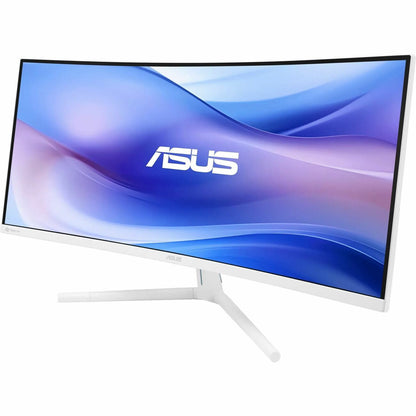 Asus VU34WCIP-W 34" Class UW-QHD Curved Screen LED Monitor - 21:9