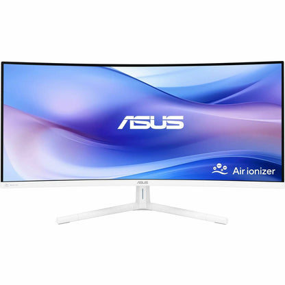 Asus VU34WCIP-W 34" Class UW-QHD Curved Screen LED Monitor - 21:9