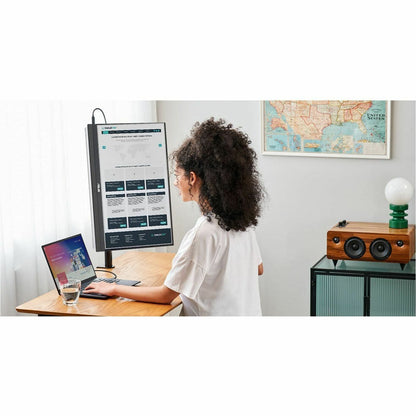 ASUS ZenScreen MB27ACF 27-inch QHD LED Portable Monitor, 100Hz IPS, USB-C PD 70W, 2.1-channel Audio, Versatile Ergonomic Mounting, ENERGY STAR Certified (1 Year Warranty)