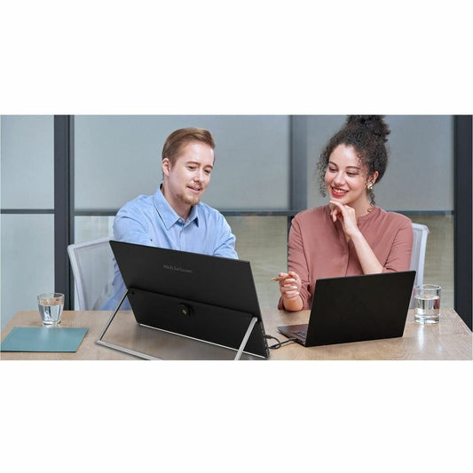 ASUS ZenScreen MB27ACF 27-inch QHD LED Portable Monitor, 100Hz IPS, USB-C PD 70W, 2.1-channel Audio, Versatile Ergonomic Mounting, ENERGY STAR Certified (1 Year Warranty)