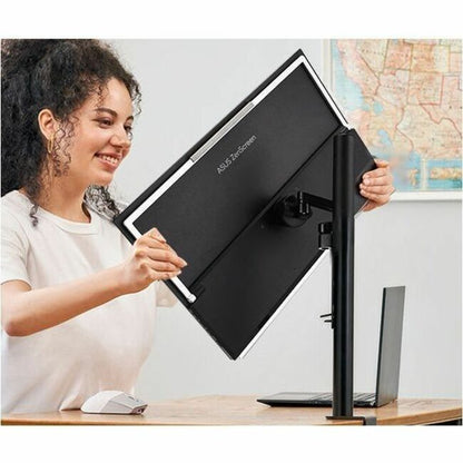 ASUS ZenScreen MB27ACF 27-inch QHD LED Portable Monitor, 100Hz IPS, USB-C PD 70W, 2.1-channel Audio, Versatile Ergonomic Mounting, ENERGY STAR Certified (1 Year Warranty)