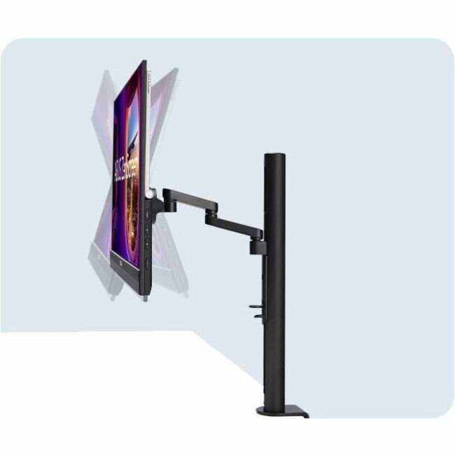 ASUS ZenScreen MB27ACF 27-inch QHD LED Portable Monitor, 100Hz IPS, USB-C PD 70W, 2.1-channel Audio, Versatile Ergonomic Mounting, ENERGY STAR Certified (1 Year Warranty)