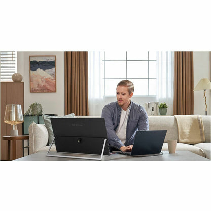 ASUS ZenScreen MB27ACF 27-inch QHD LED Portable Monitor, 100Hz IPS, USB-C PD 70W, 2.1-channel Audio, Versatile Ergonomic Mounting, ENERGY STAR Certified (1 Year Warranty)